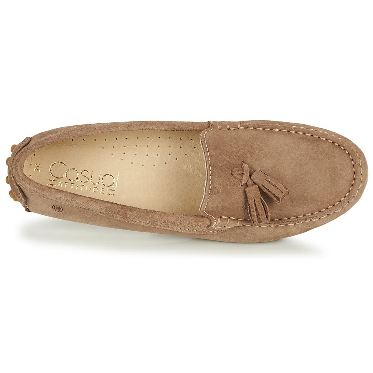 Women's Loafers Casual Attitude Gray