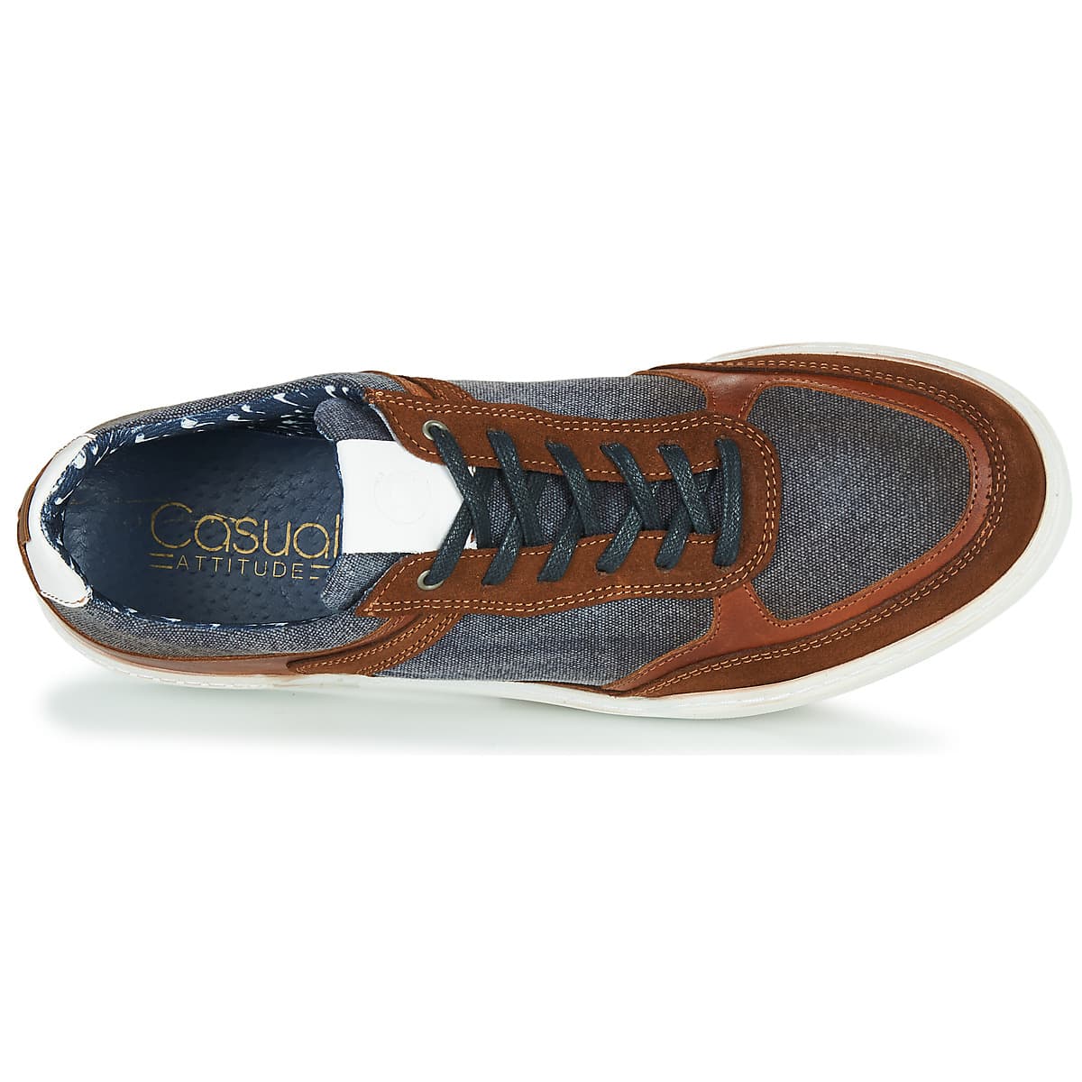 Men's Sneakers Casual Attitude Brown