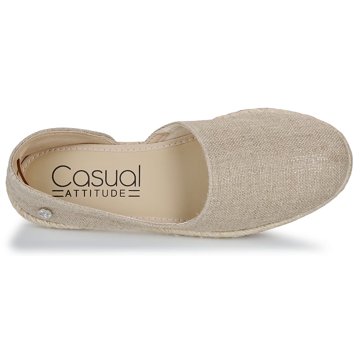 Women's Espadrilles Casual Attitude Beige