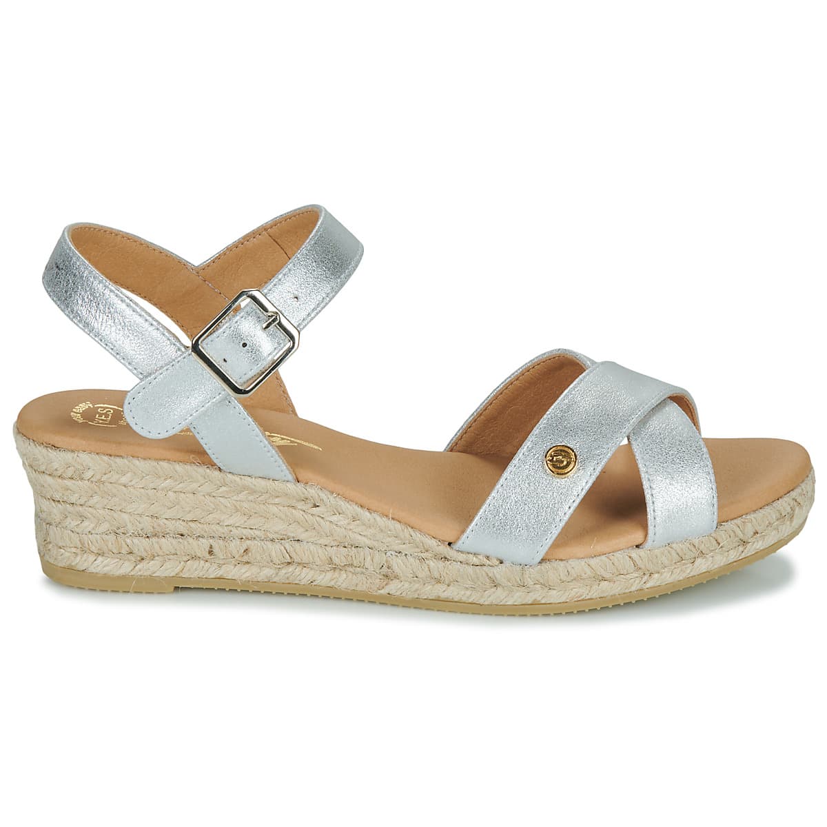 Women's Espadrilles Betty London Silver
