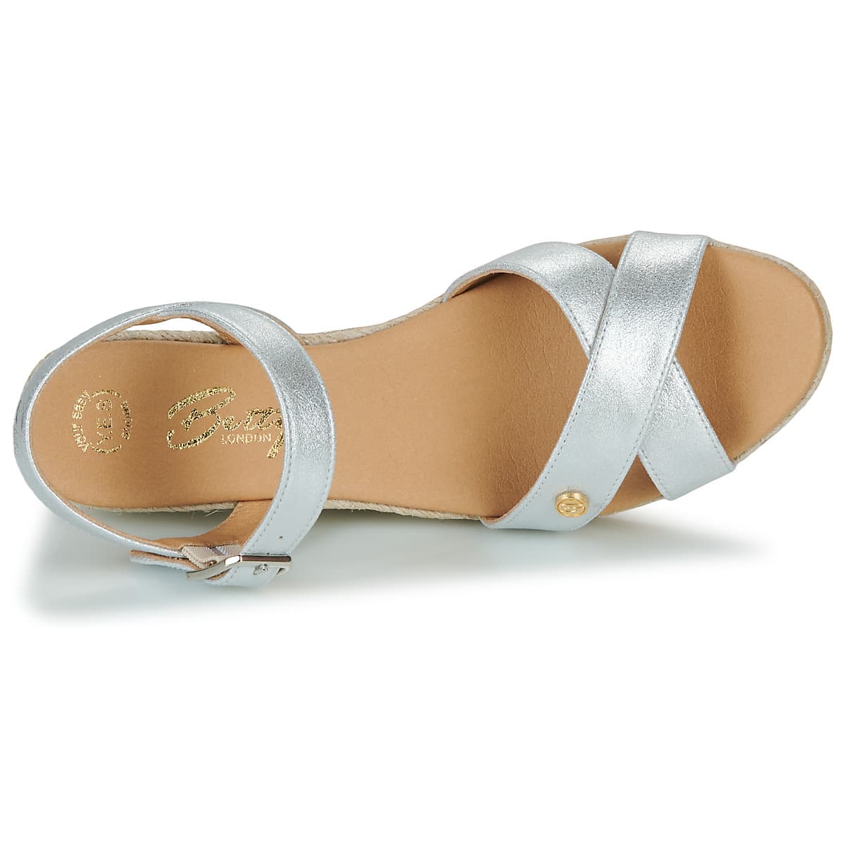 Women's Espadrilles Betty London Silver