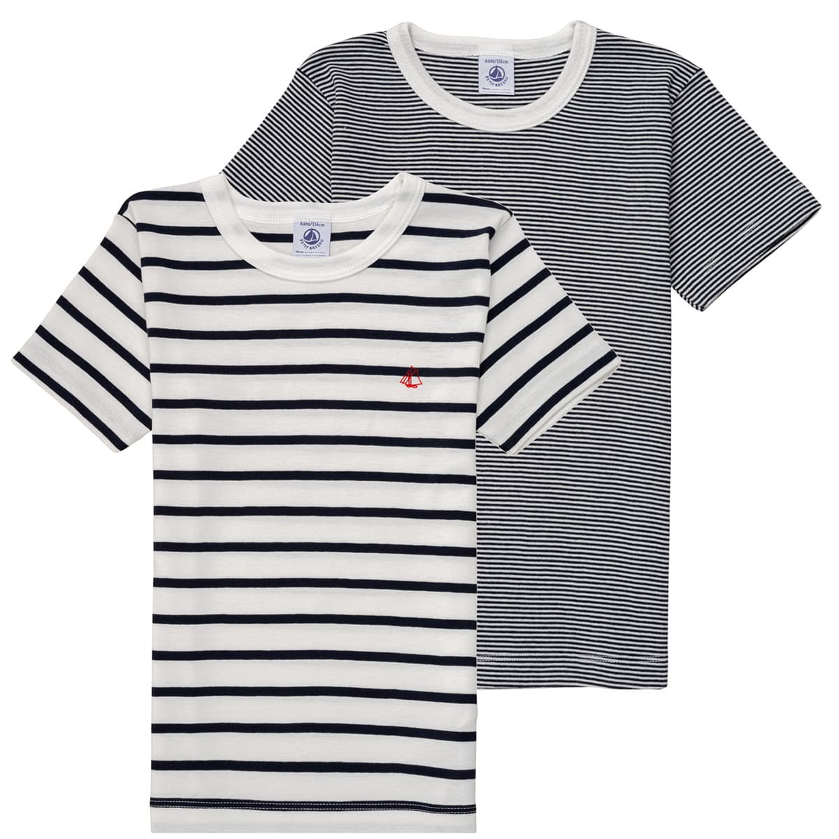 T-shirt με κοντά μανίκια Petit Bateau 53333