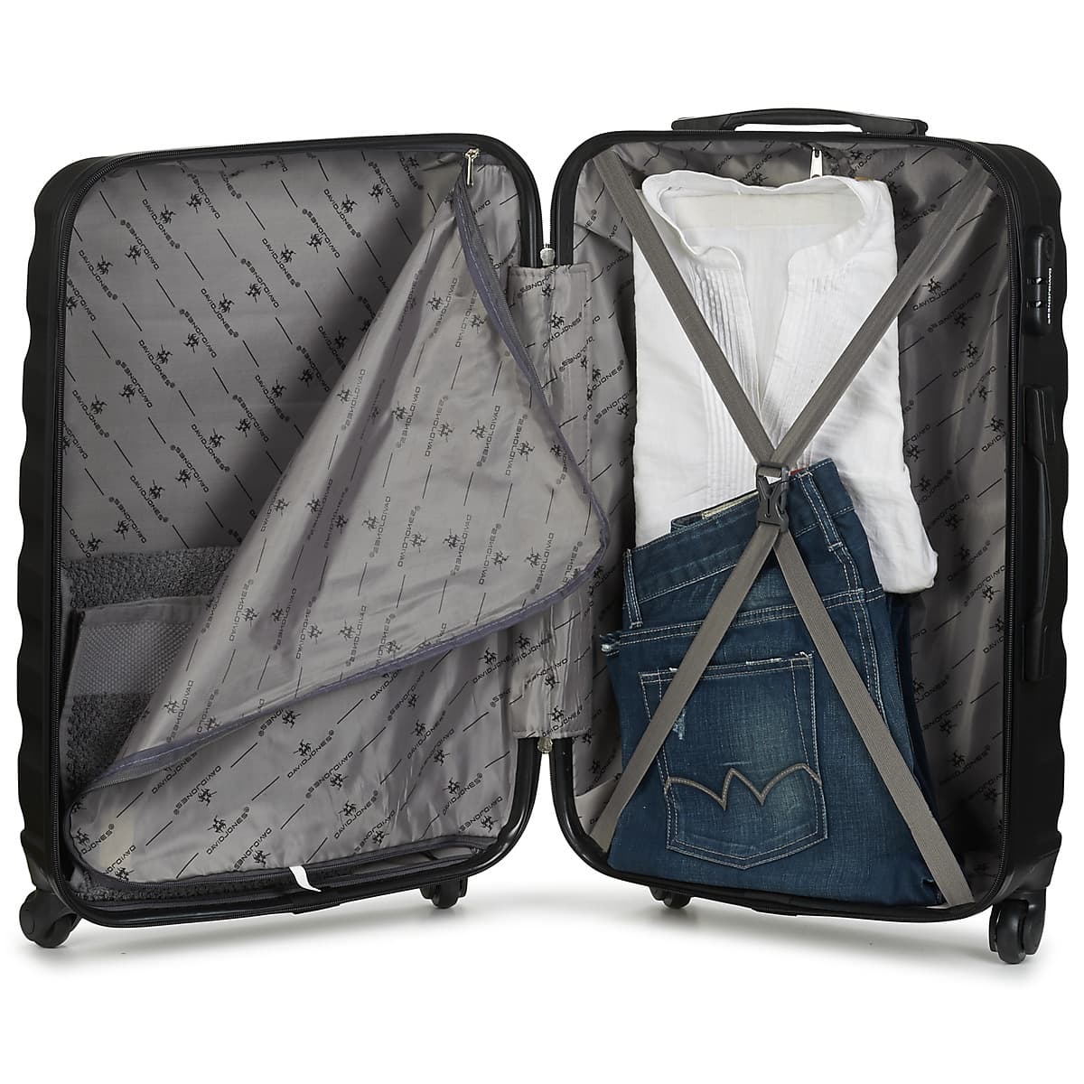 Women's Suitcases David Jones Black