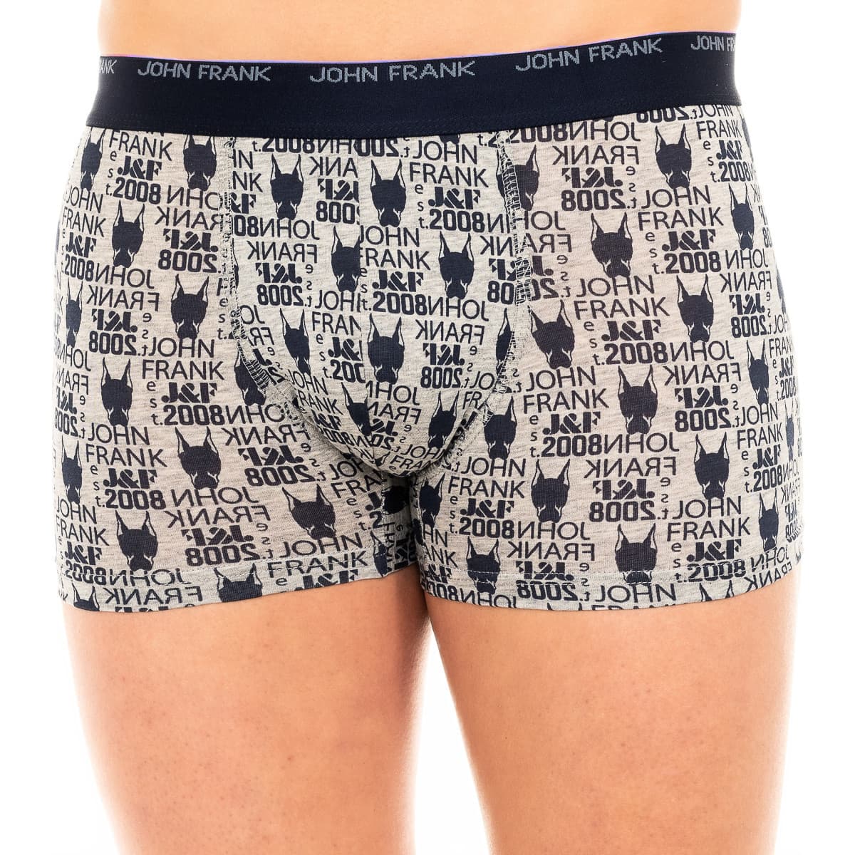 Boxer John Frank JFB108-DOG-GREY