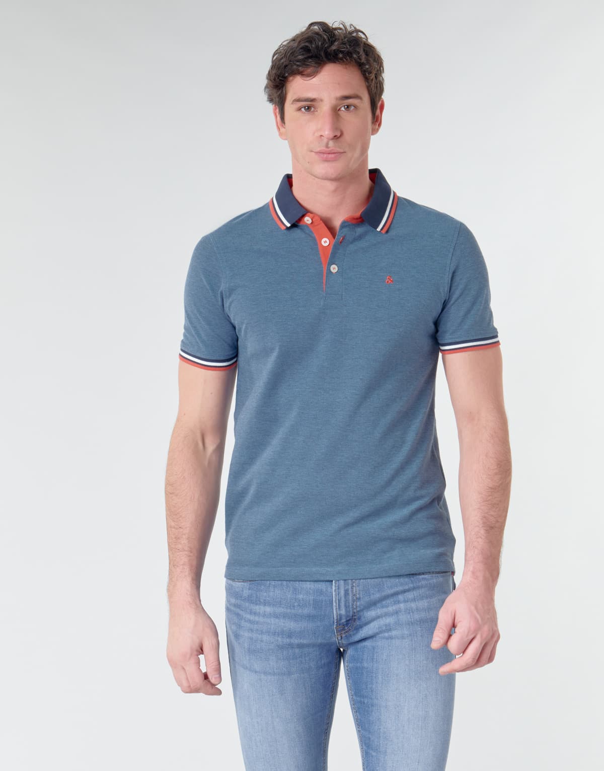 Men's Polo Shirts Jack & Jones Blue
