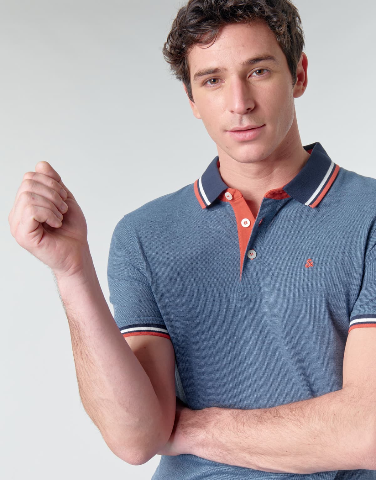 Men's Polo Shirts Jack & Jones Blue