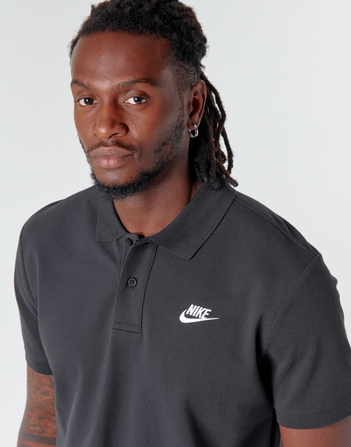 Men's Polo Shirts Nike Black