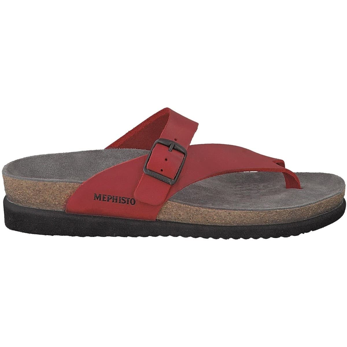 Women's Flip Flops Mephisto Red
