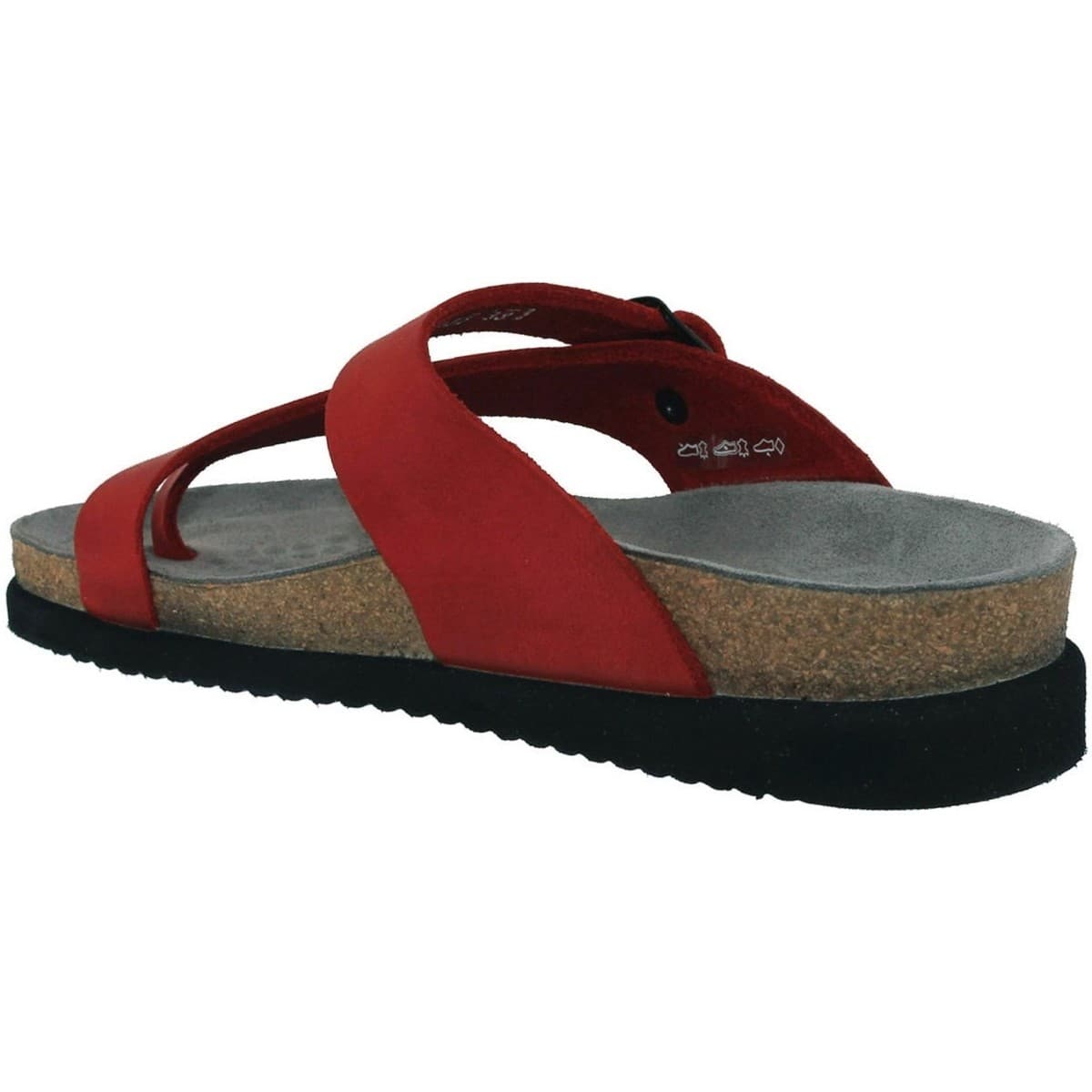 Women's Flip Flops Mephisto Red