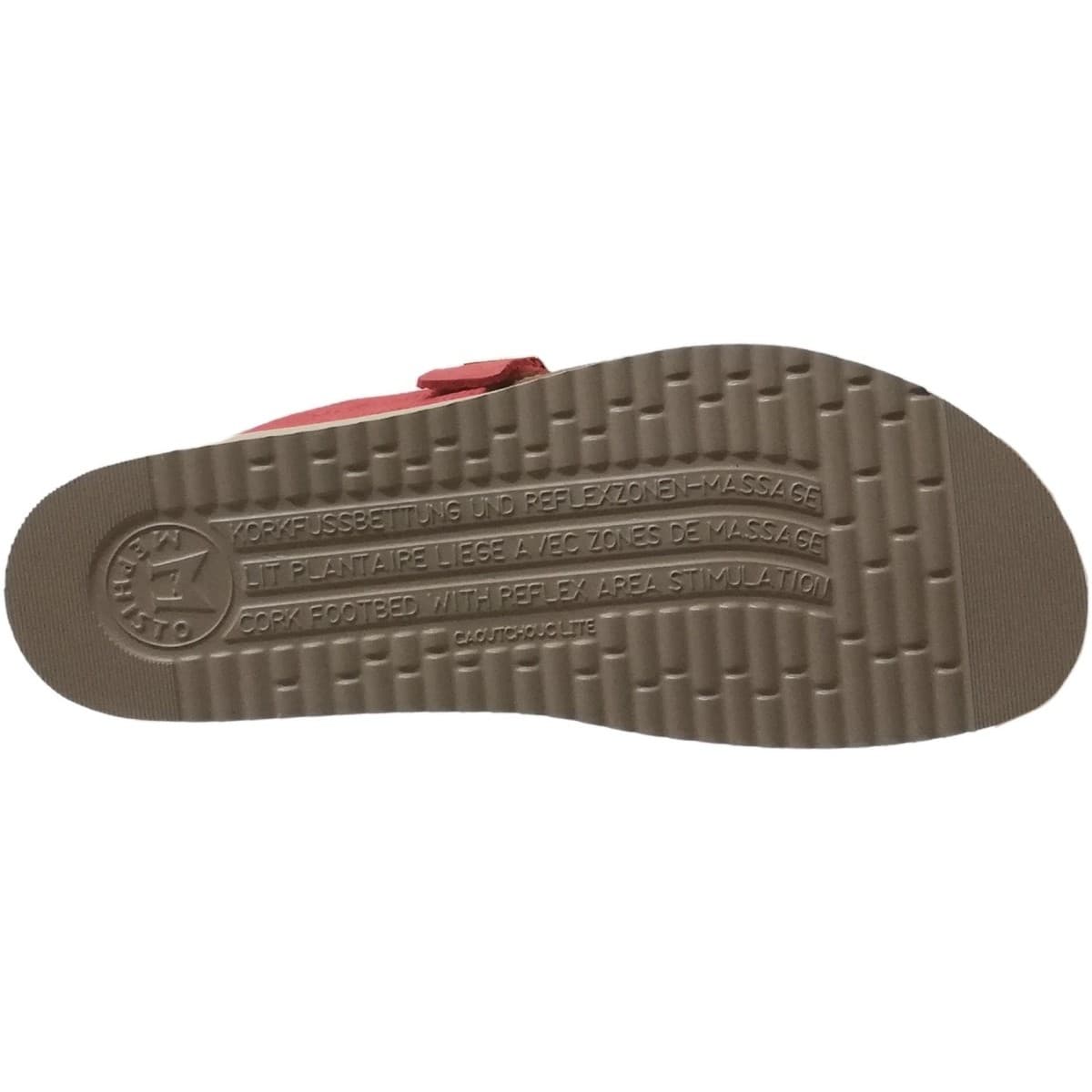 Women's Flip Flops Mephisto Orange