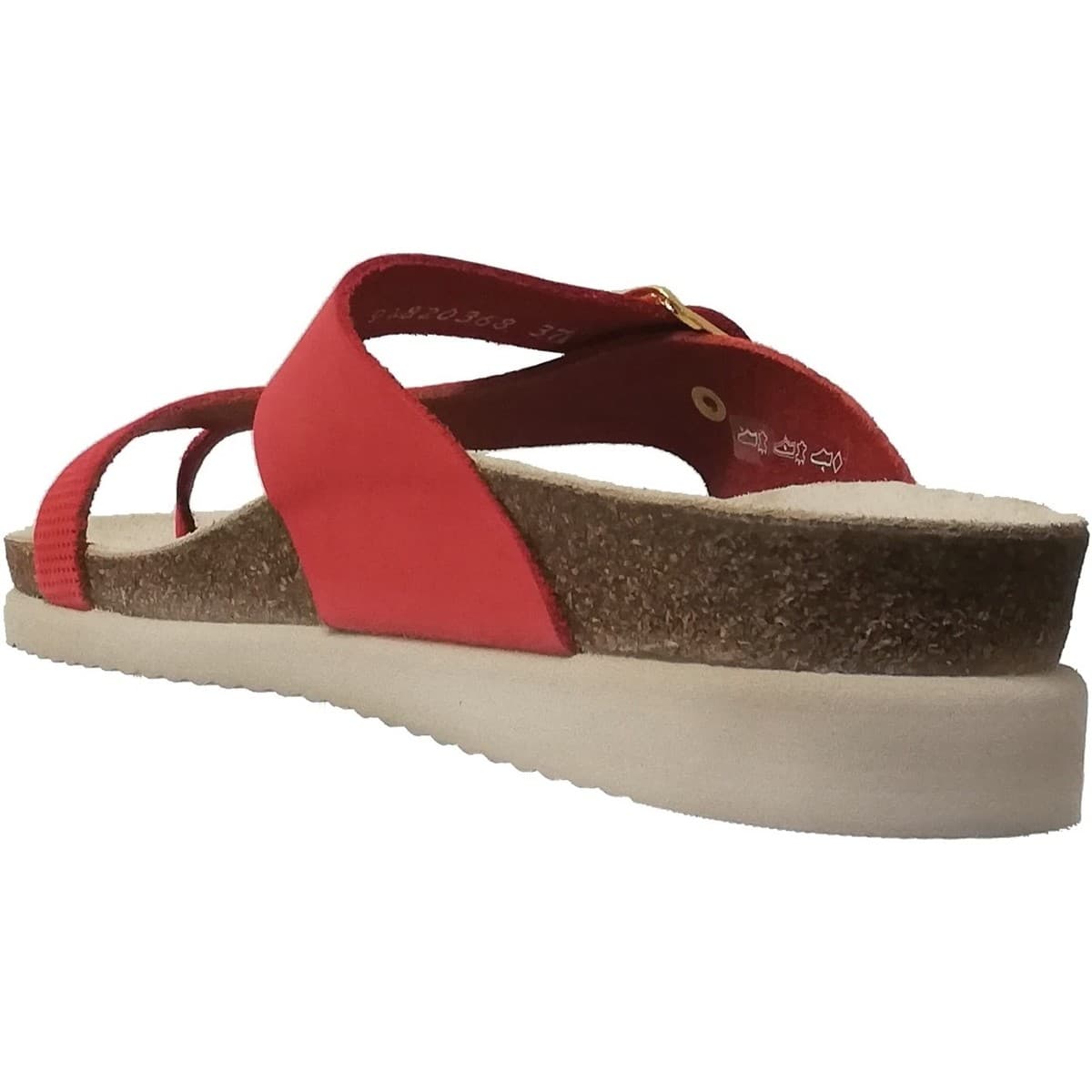 Women's Flip Flops Mephisto Orange