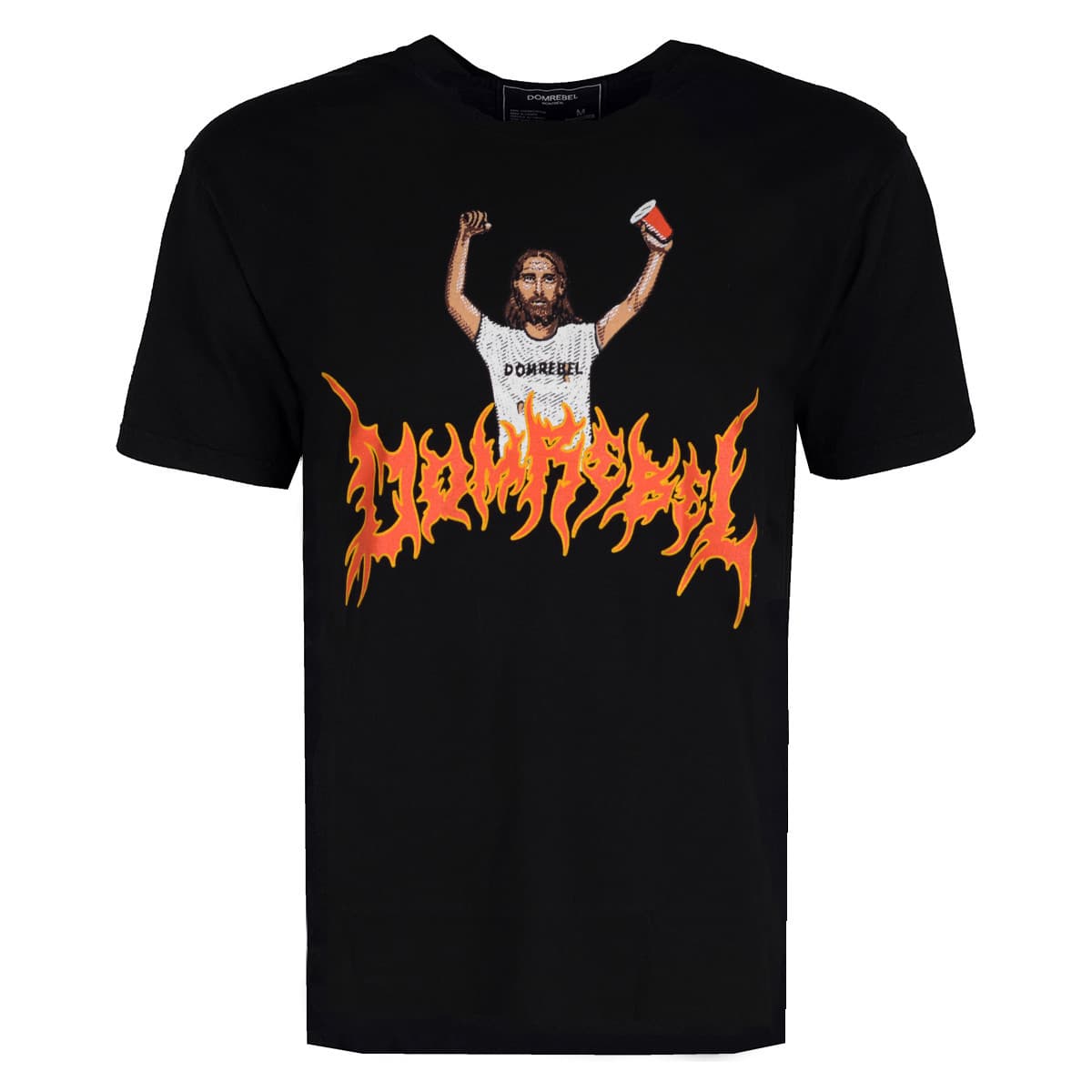 T-shirt με κοντά μανίκια Domrebel Party T-Shirt