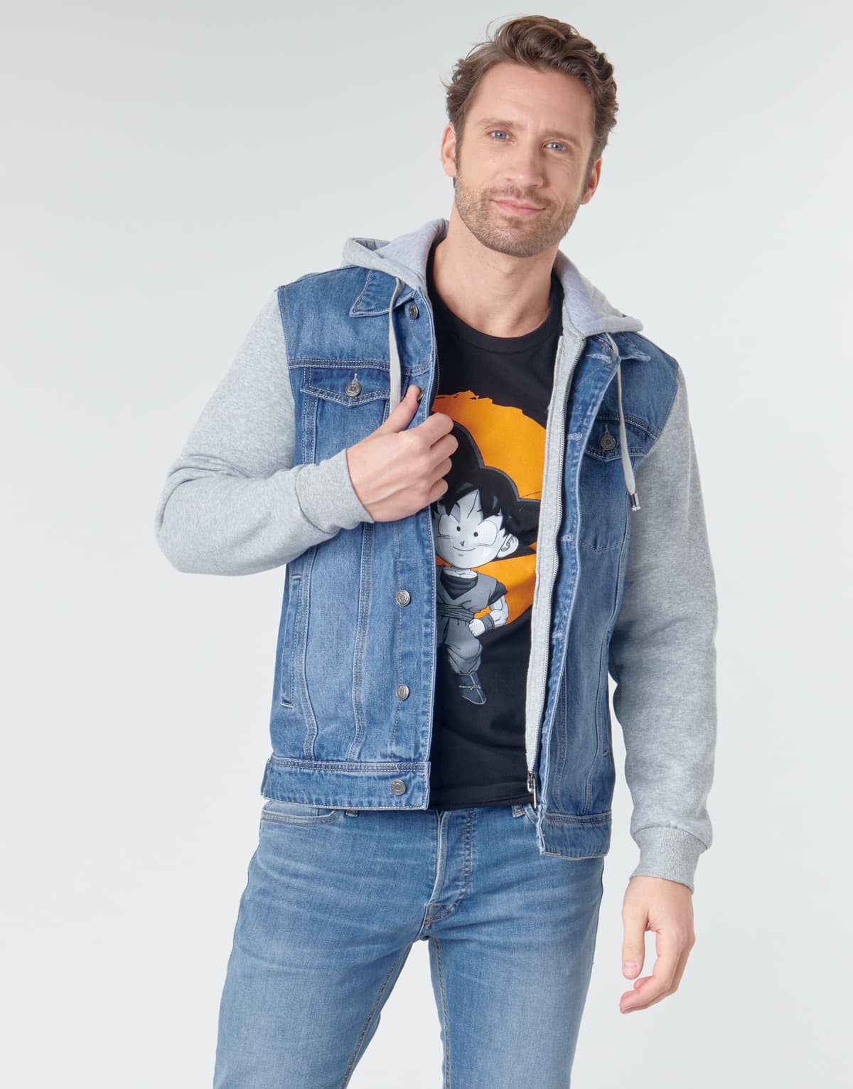 Men's Jackets Yurban Blue