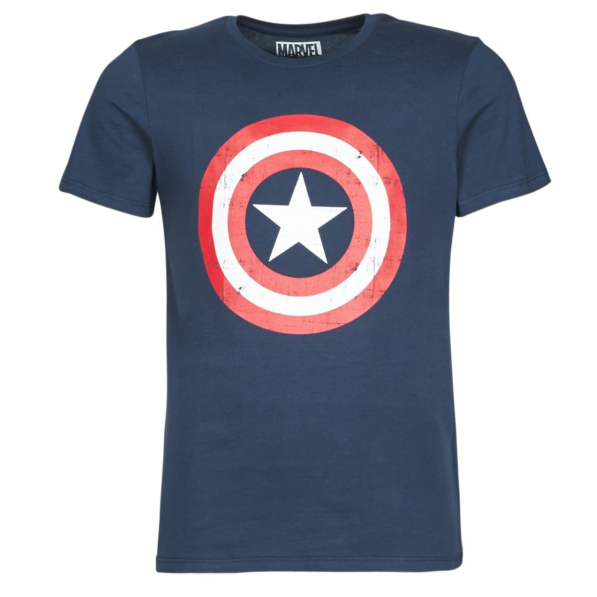 T-shirt με κοντά μανίκια Yurban MARVEL CAPTAIN AMERICA LOGO