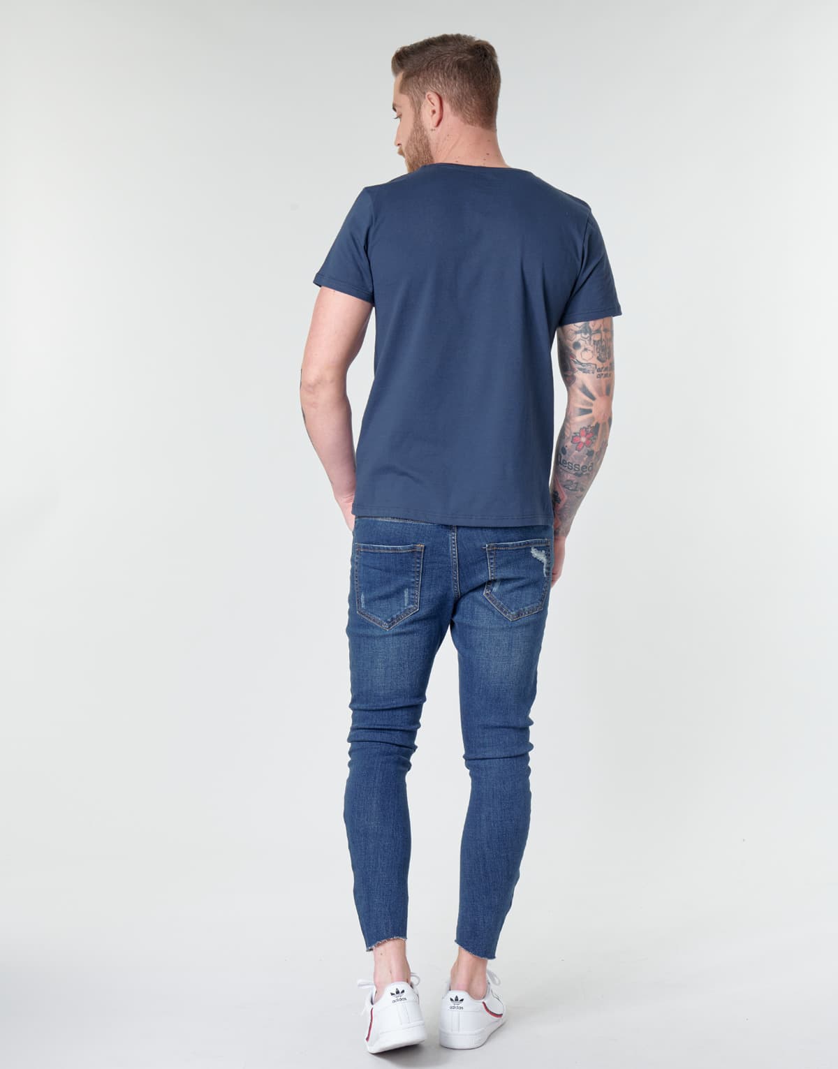 Men's T-Shirts Yurban Blue