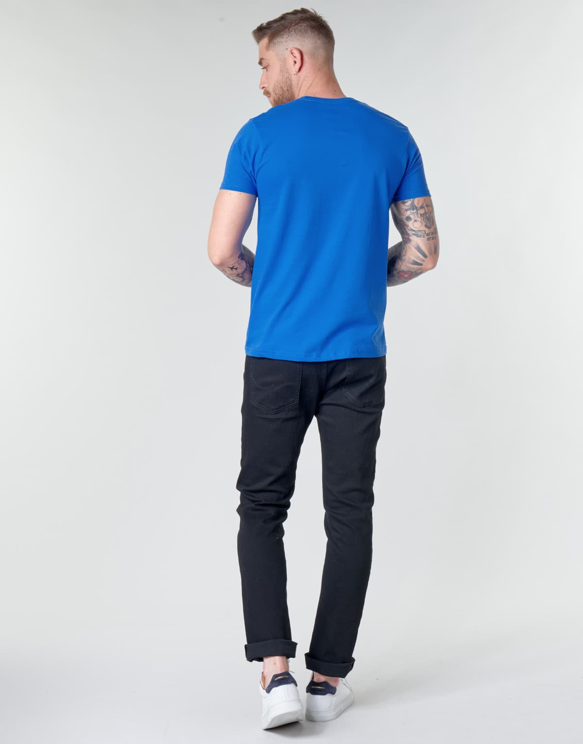Men's T-Shirts Yurban Blue