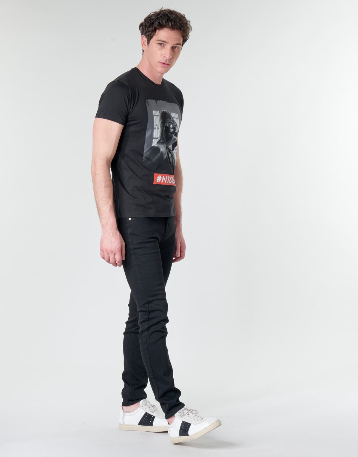 Men's T-Shirts Yurban Black