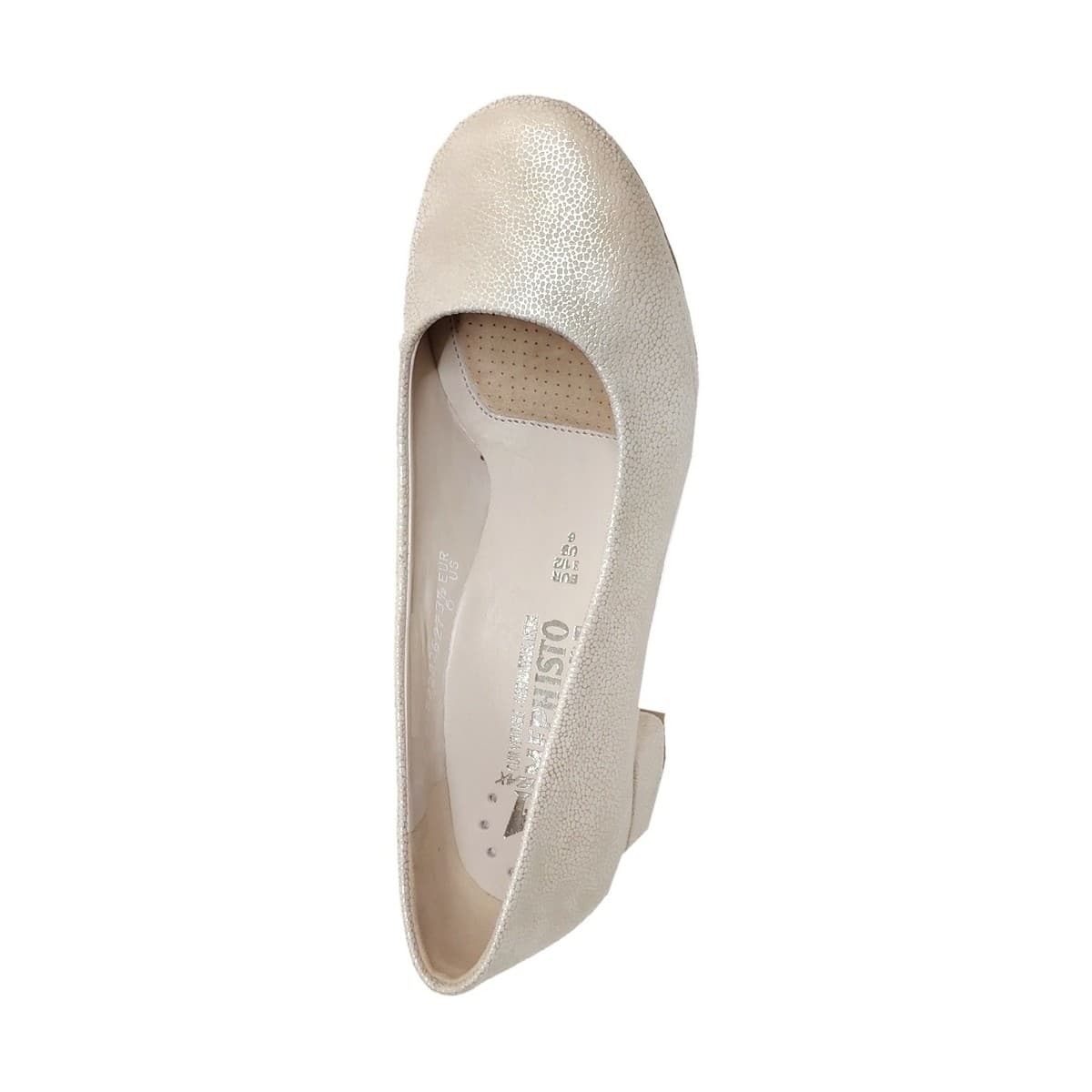 Women's Ballet Flats Mephisto Beige