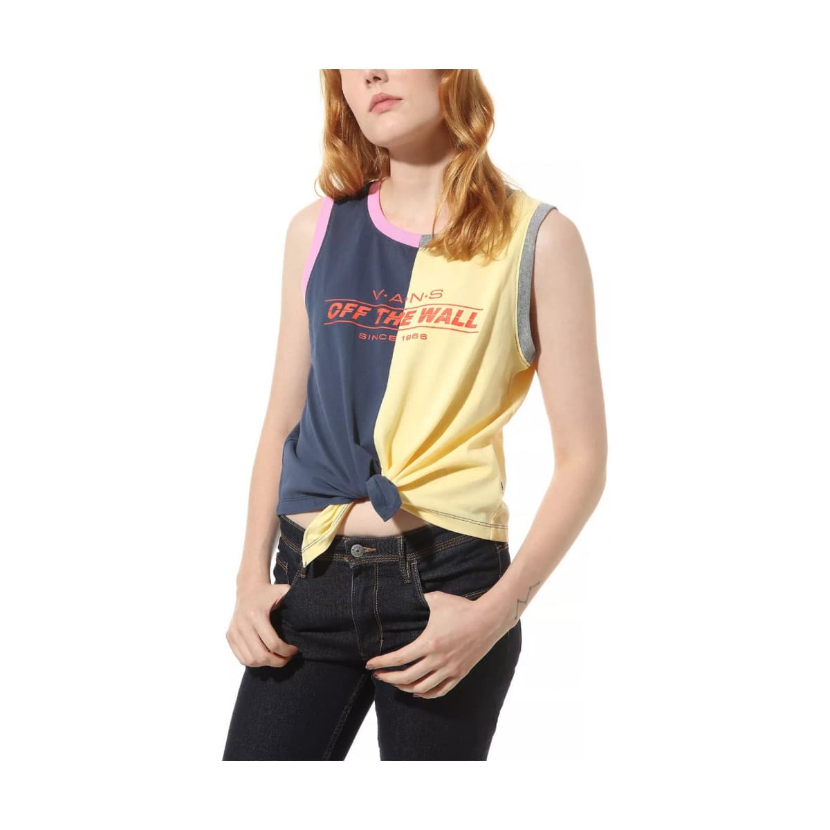 Women's Sleeveless Tops Vans Blue