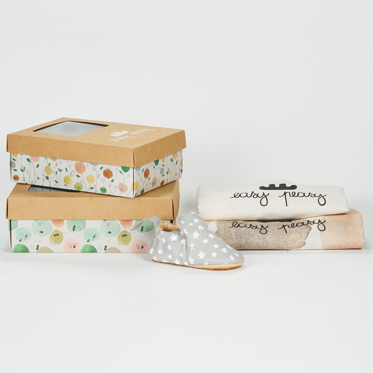 Boys' House Slippers Easy Peasy Gray