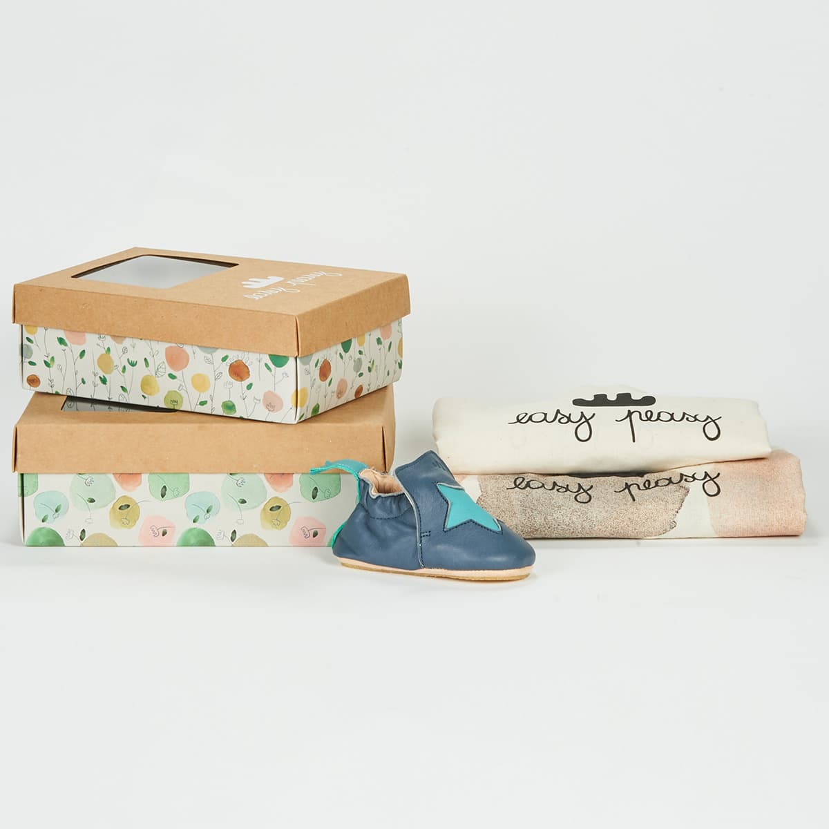 Boys' House Slippers Easy Peasy Blue