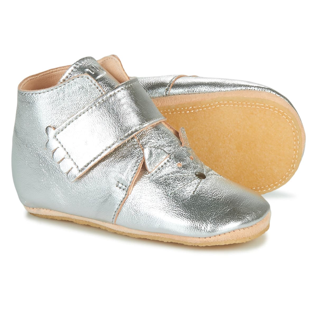 Girls' House Slippers Easy Peasy Silver