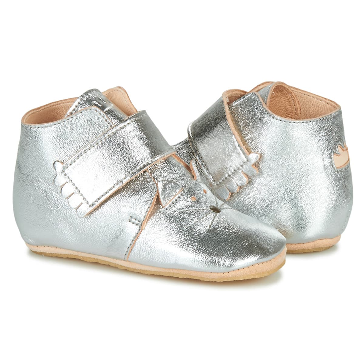 Girls' House Slippers Easy Peasy Silver