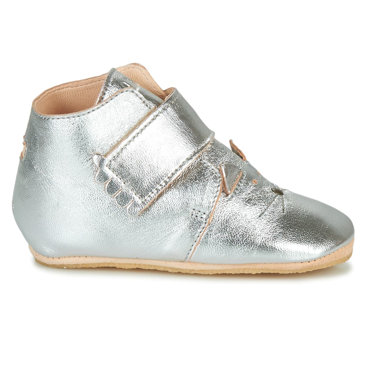 Girls' House Slippers Easy Peasy Silver