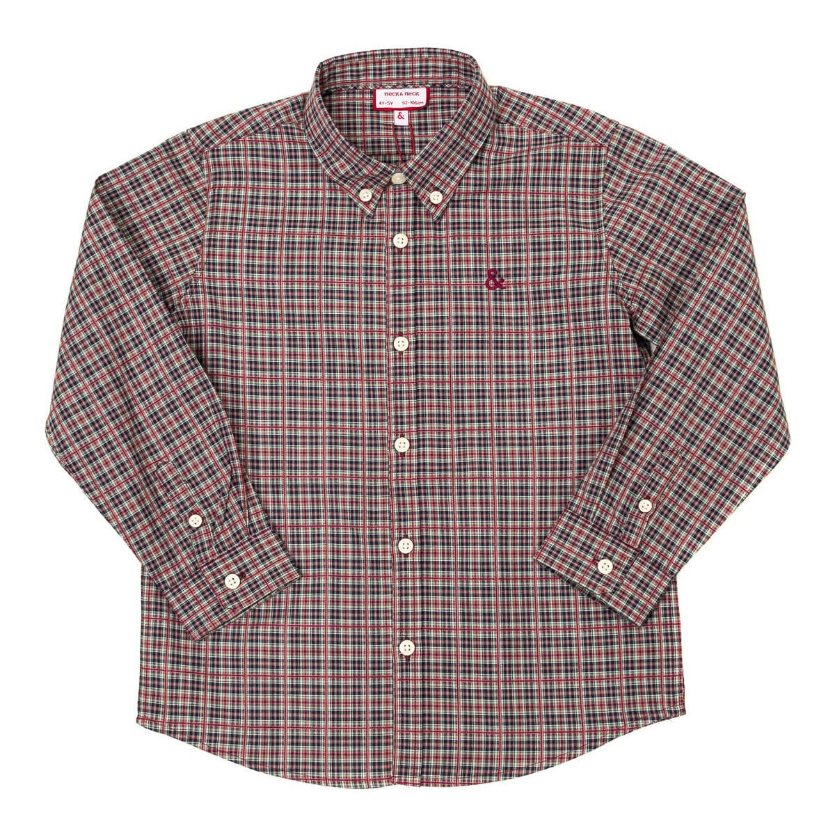 Πουκάμισο με μακριά μανίκια Neck And Neck 17I07011-35