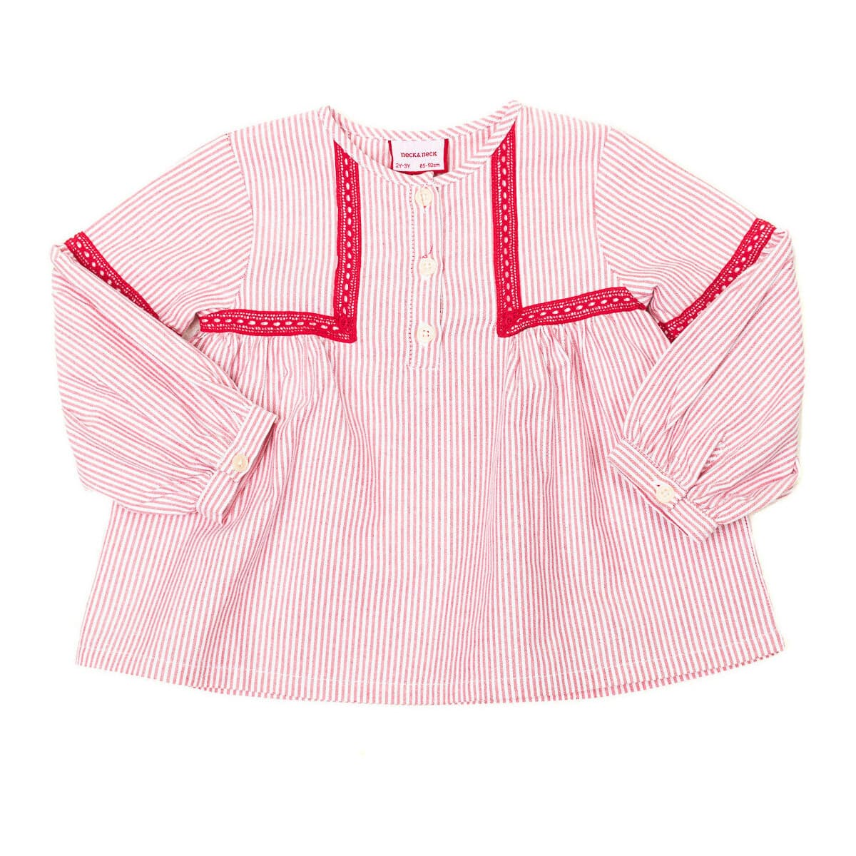 Πουκάμισο με μακριά μανίκια Neck And Neck 17I07101-33