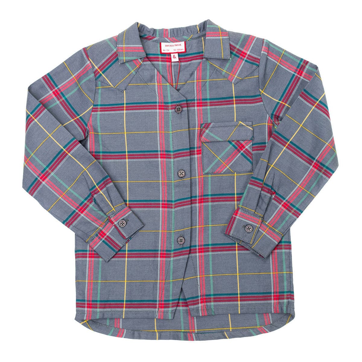 Πουκάμισο με μακριά μανίκια Neck And Neck 17I07102-81