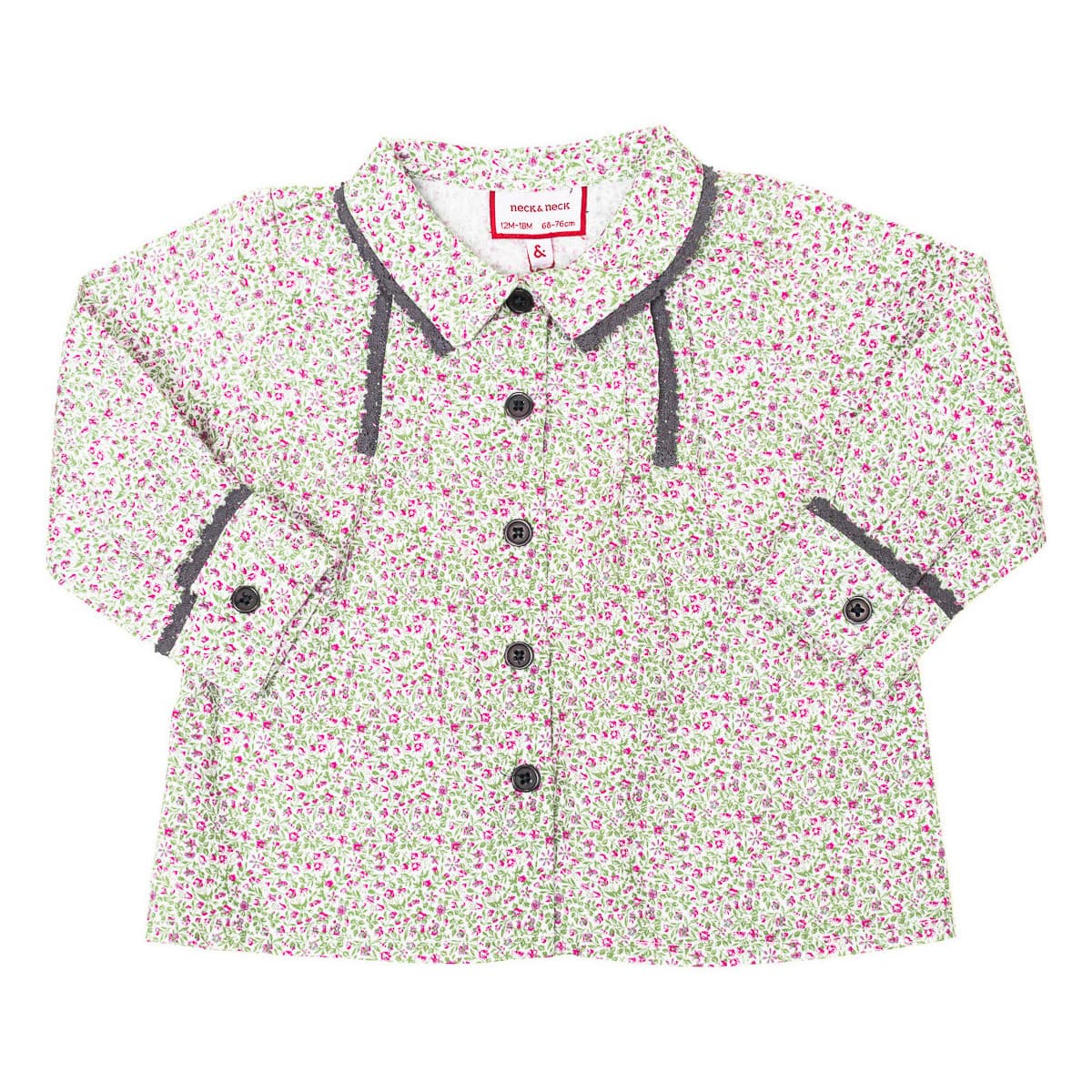 Πουκάμισο με μακριά μανίκια Neck And Neck 17I07104-81