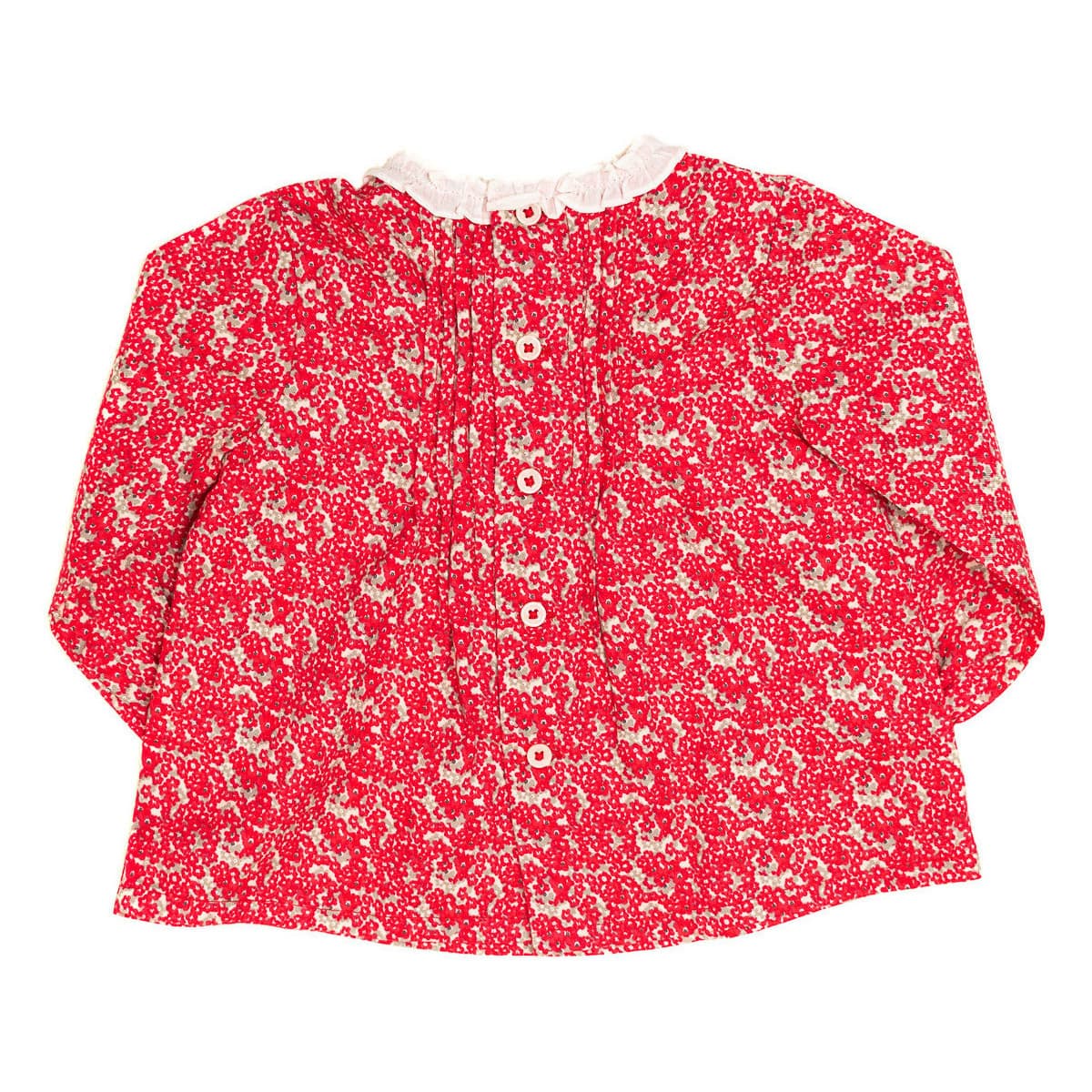Girls' T-Shirts Neck And Neck Red