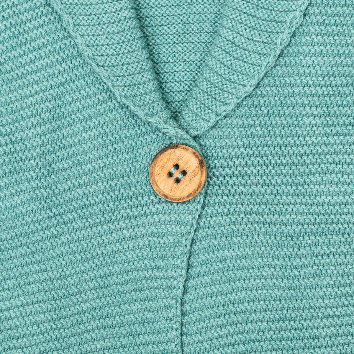 Girls' Vests Neck And Neck Green