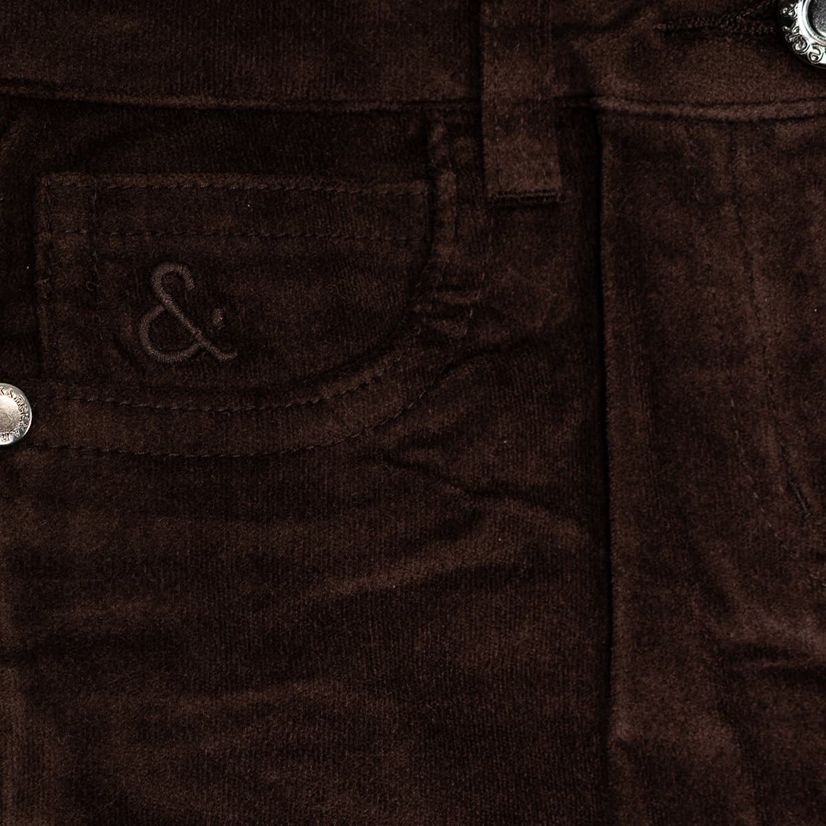 Boys' Jeans Neck And Neck Brown