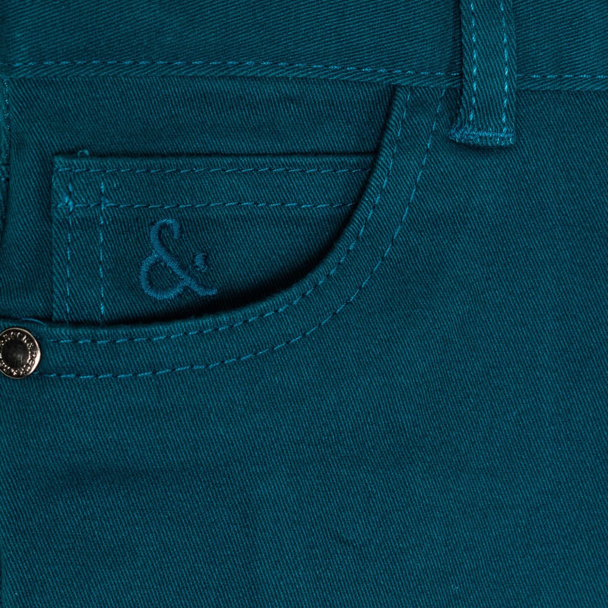 Boys' Shorts Neck And Neck Green