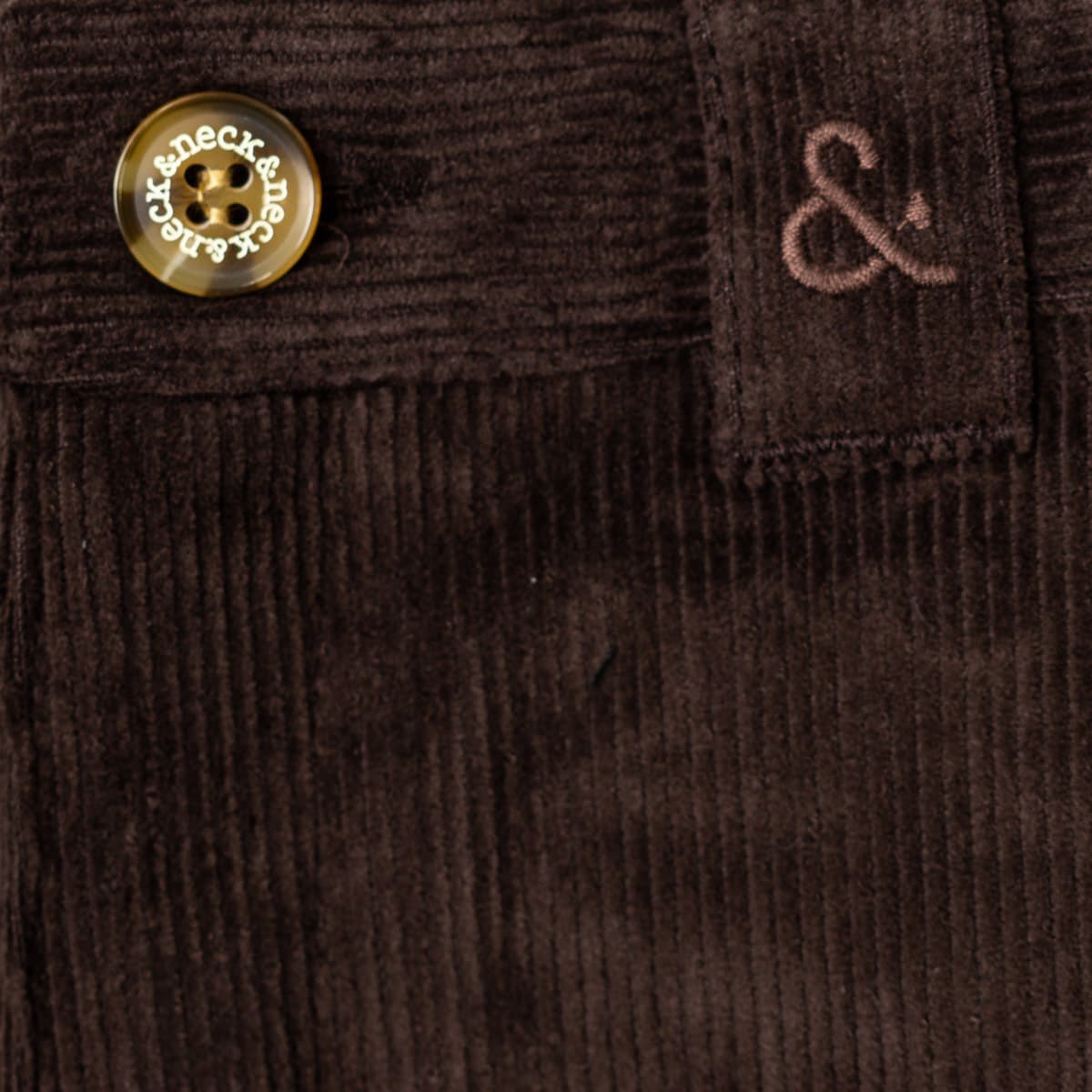 Boys' Shorts Neck And Neck Brown