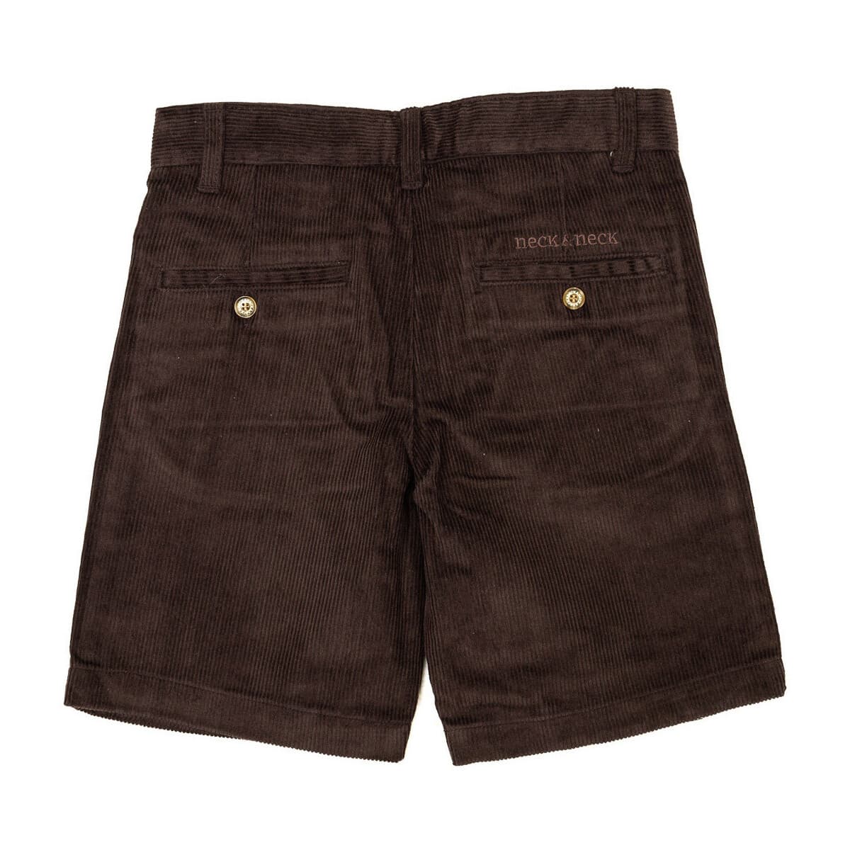 Boys' Shorts Neck And Neck Brown