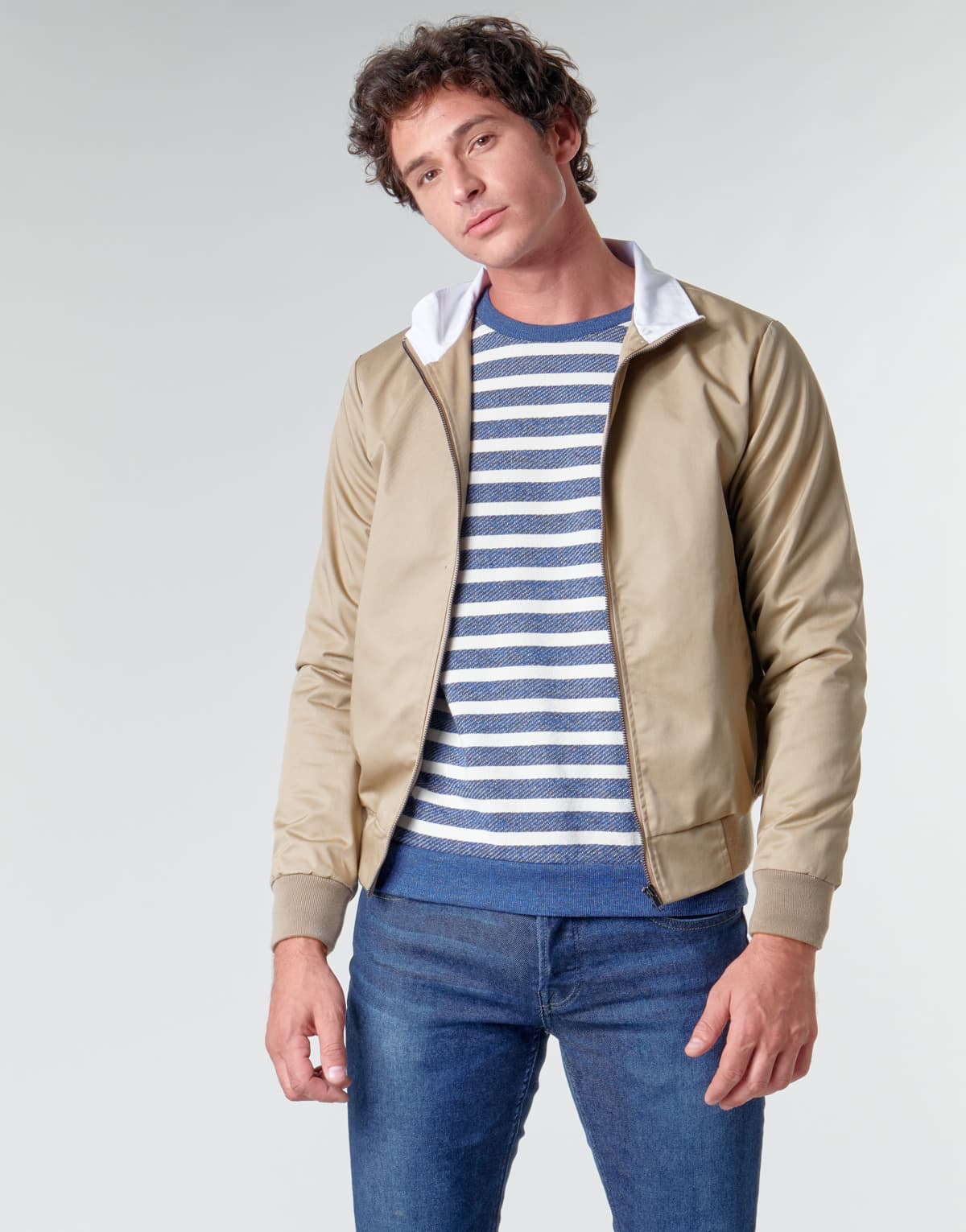 Men's Jackets Yurban Beige