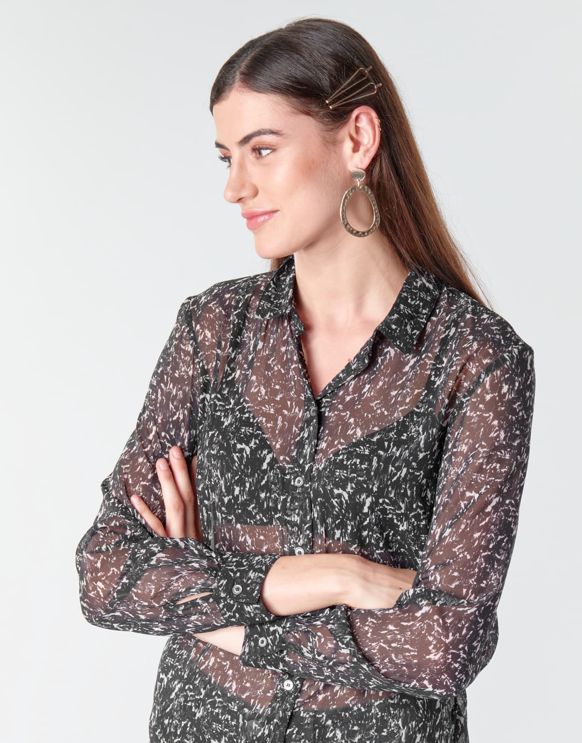 Women's Shirts Ikks Black