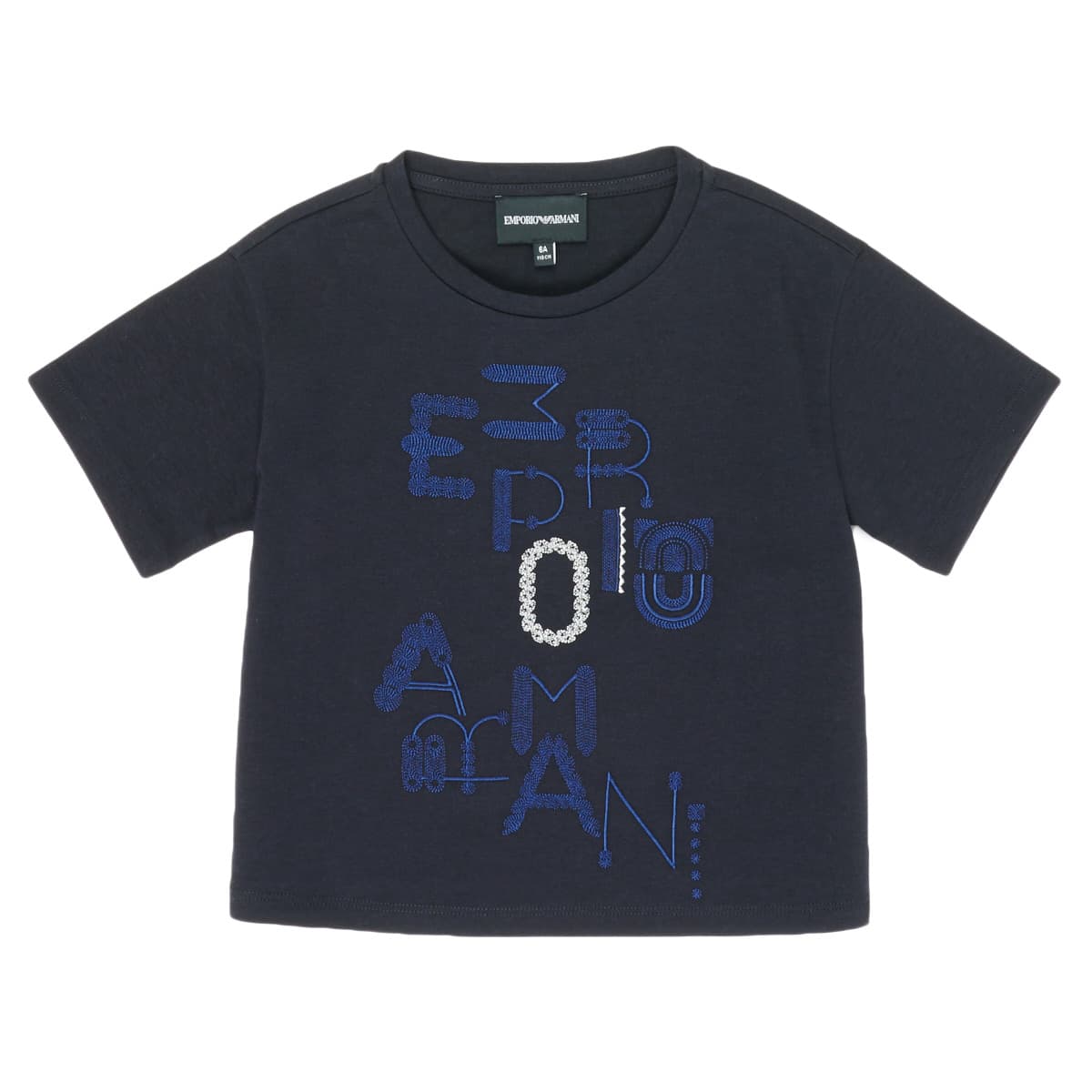 Girls' T-Shirts Emporio Armani Blue