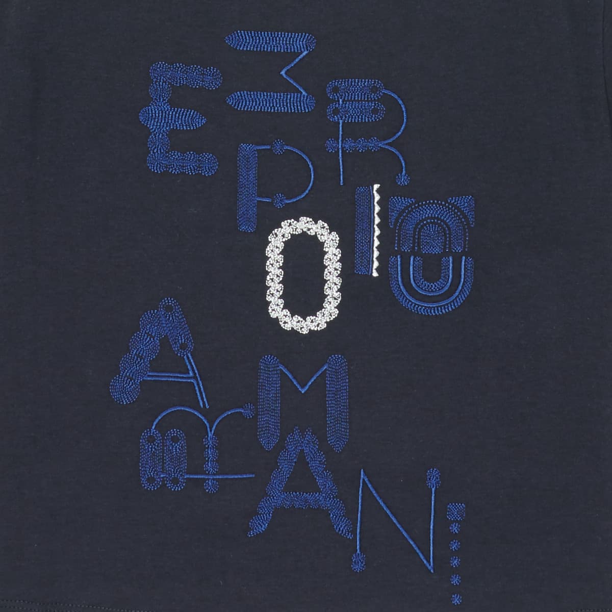 Girls' T-Shirts Emporio Armani Blue