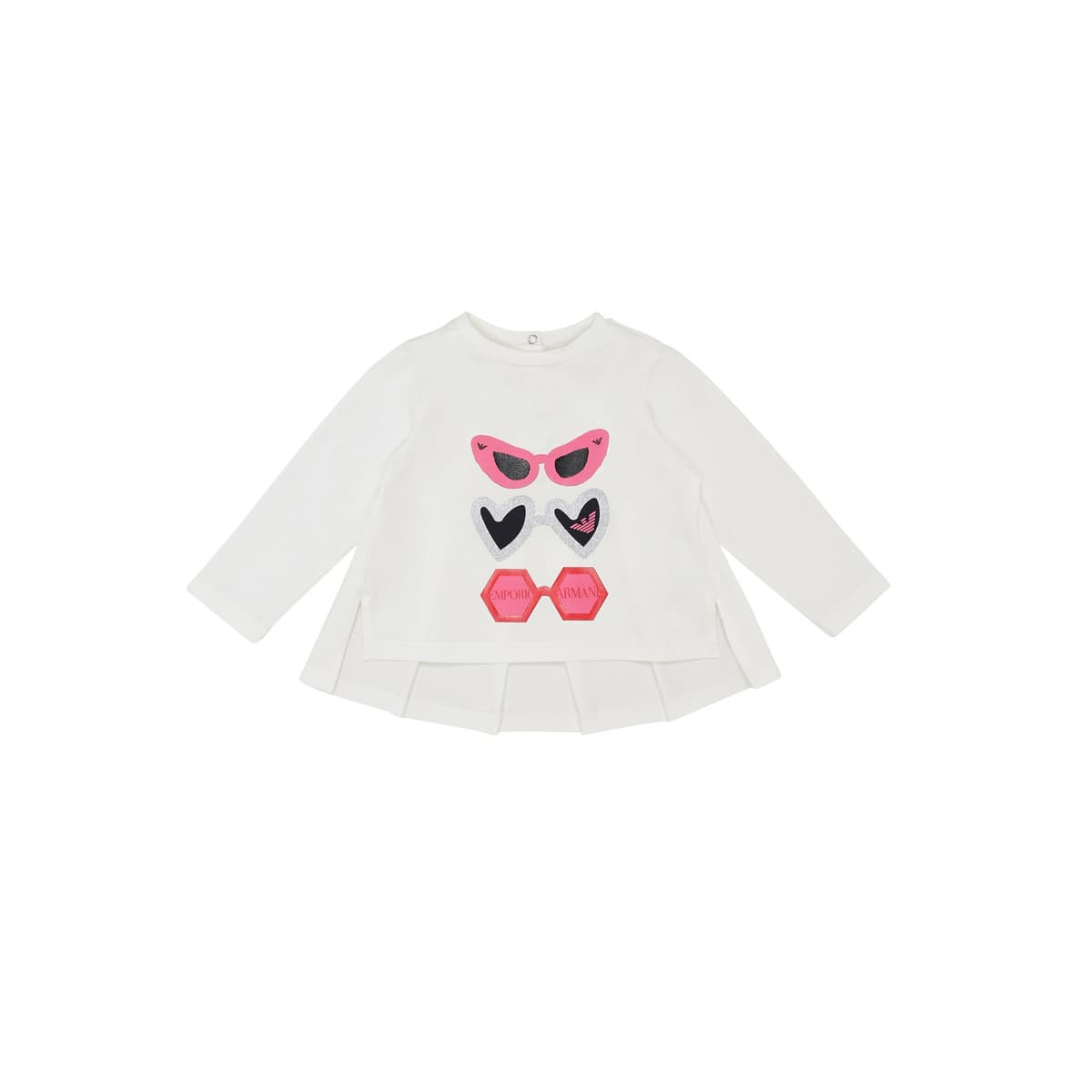Girls' T-Shirts Emporio Armani White