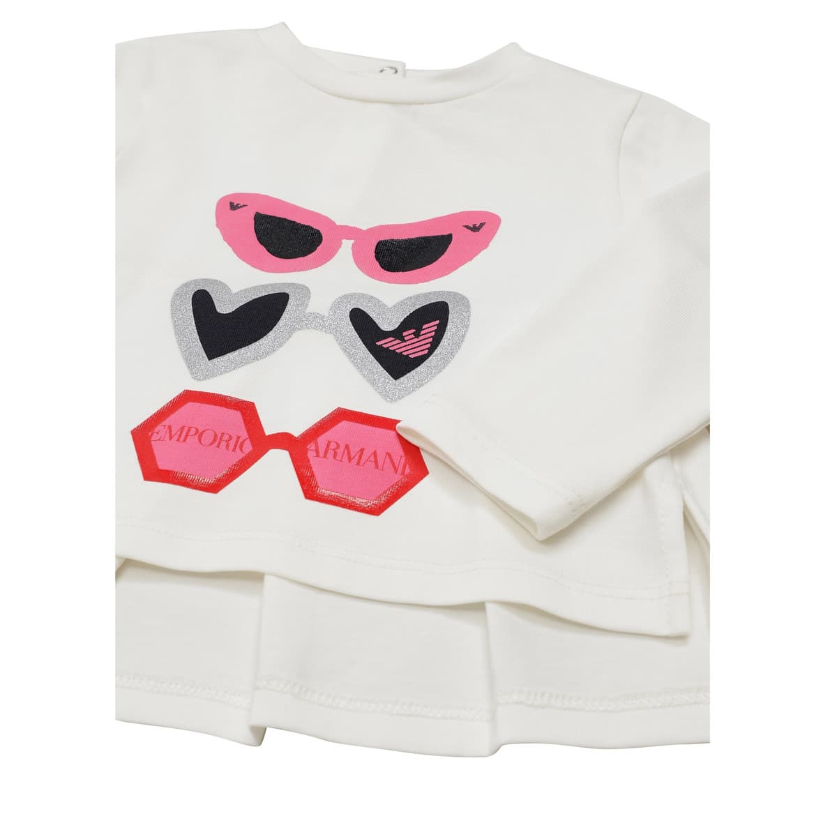 Girls' T-Shirts Emporio Armani White