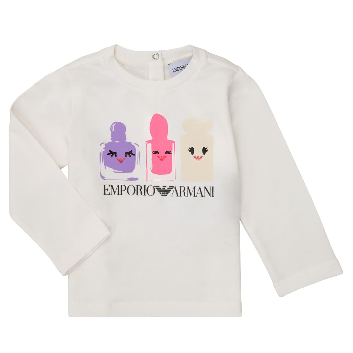 Girls' T-Shirts Emporio Armani White