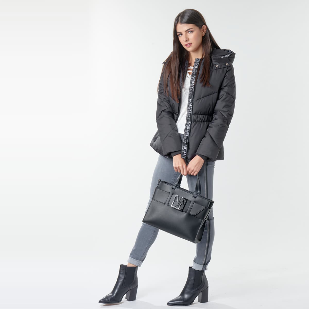 Women's Handbags Armani Exchange Black