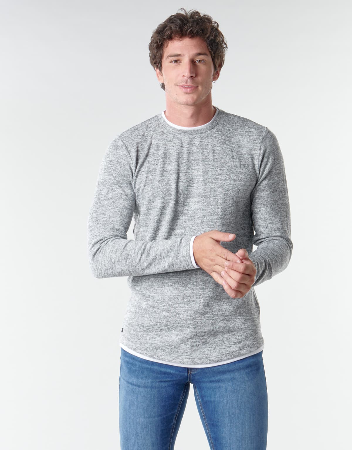 Men's T-Shirts Deeluxe Gray