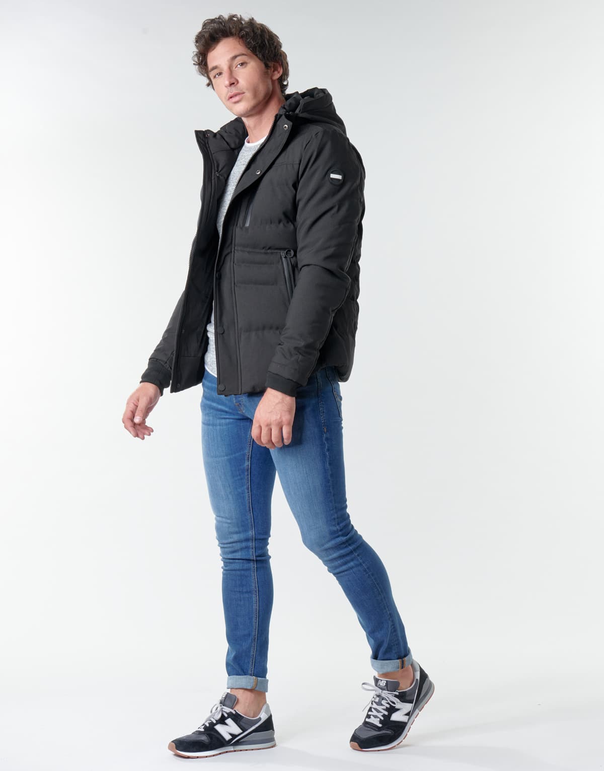 Men's Parkas Deeluxe Black