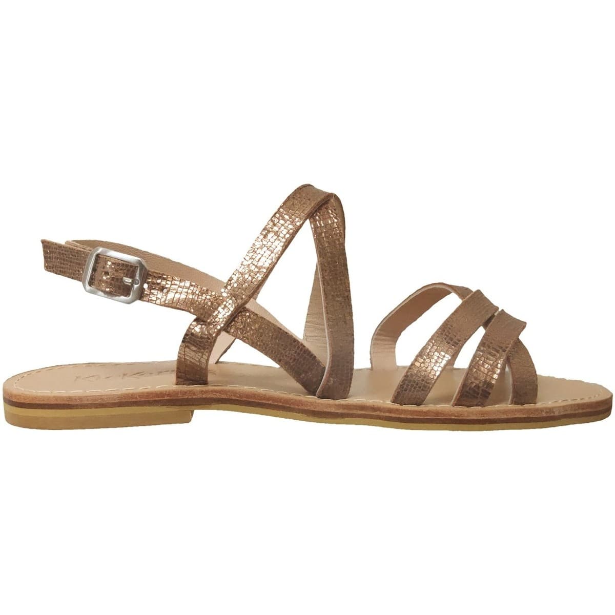 Women's Sandals Kickers Gold