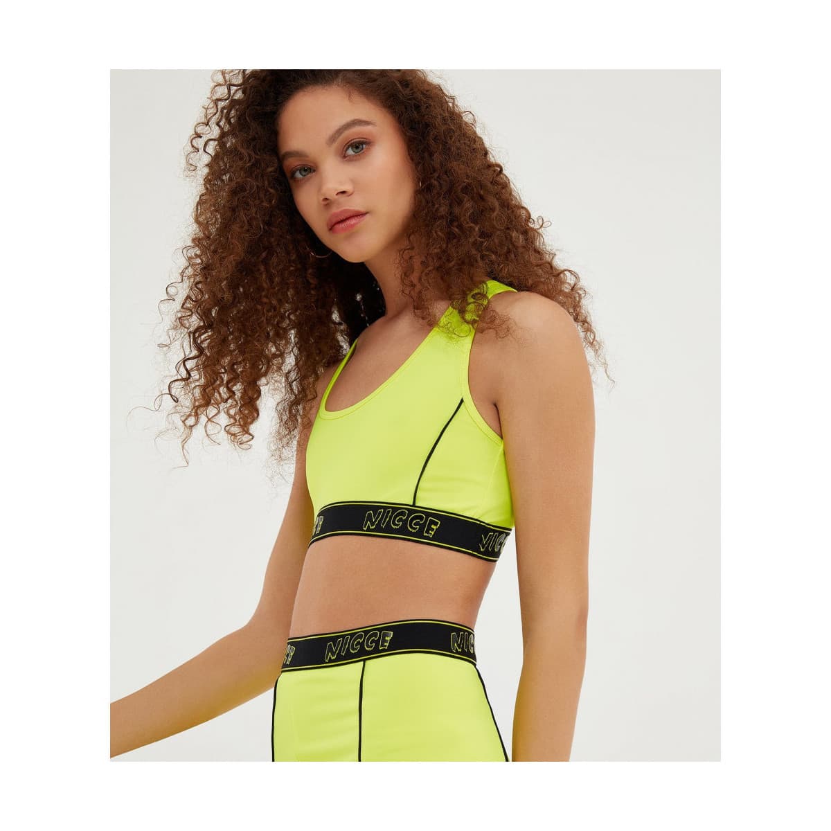 Women's Sleeveless Tops Nicce London Yellow